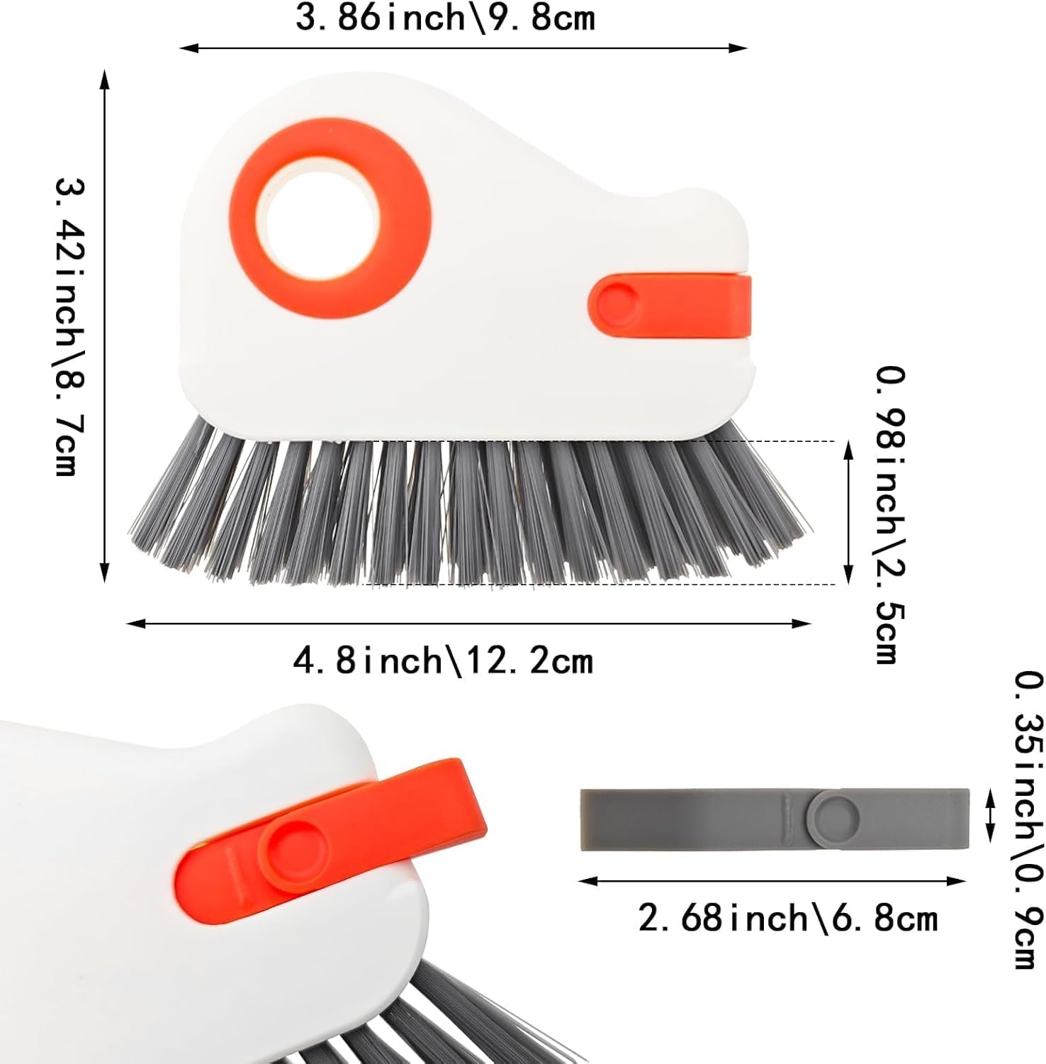 Groove Cleaning Brush - Window Track